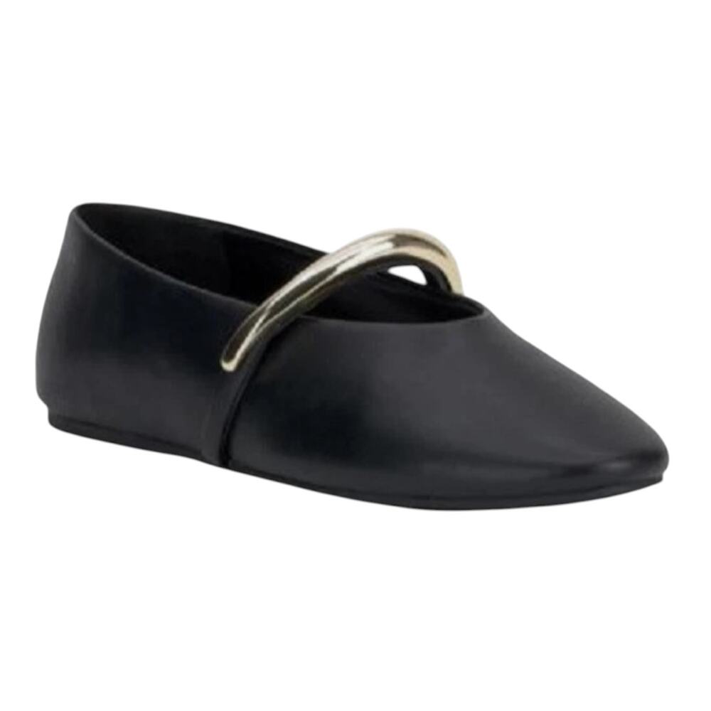 INC Women's Rahmi Mary Jane Ballet Flats Black Size 10